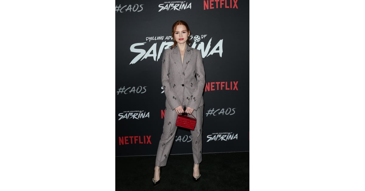 Madelaine Petsch at the Chilling Adventures of Sabrina Premiere in 2018