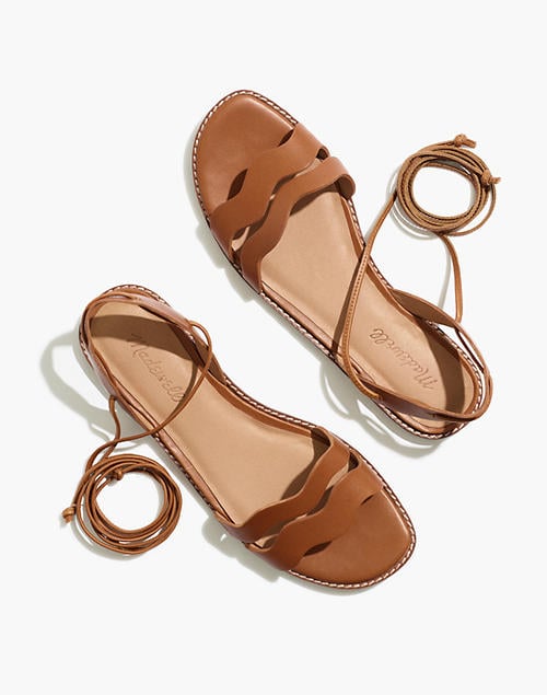The Wave Lace-Up Sandals