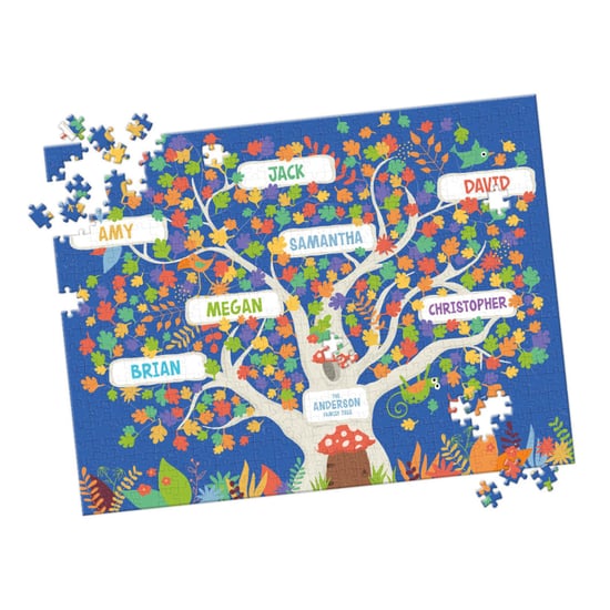 Personalized Family Tree Puzzle Gift From Etsy