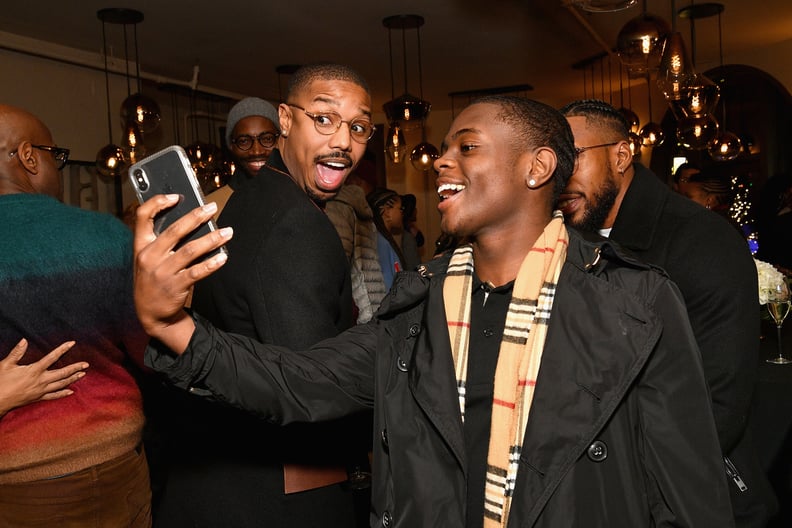 Michael B. Jordan and Akili McDowell