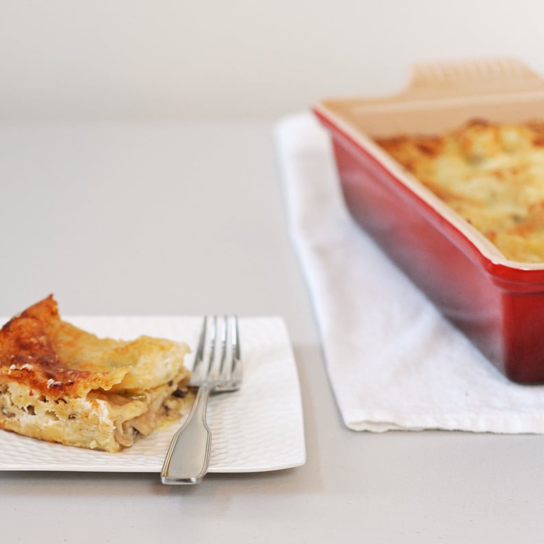 Wild Mushroom and Leek Lasagna