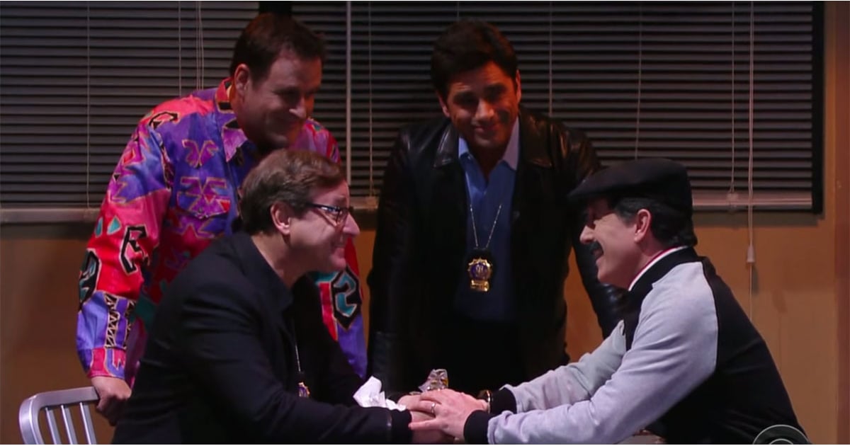 Full House Cop Parody Video on Stephen Colbert 2016 POPSUGAR