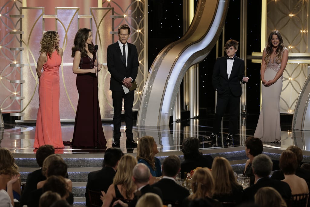 Amy Poehler and Tina Fey at the Golden Globe Awards 2014