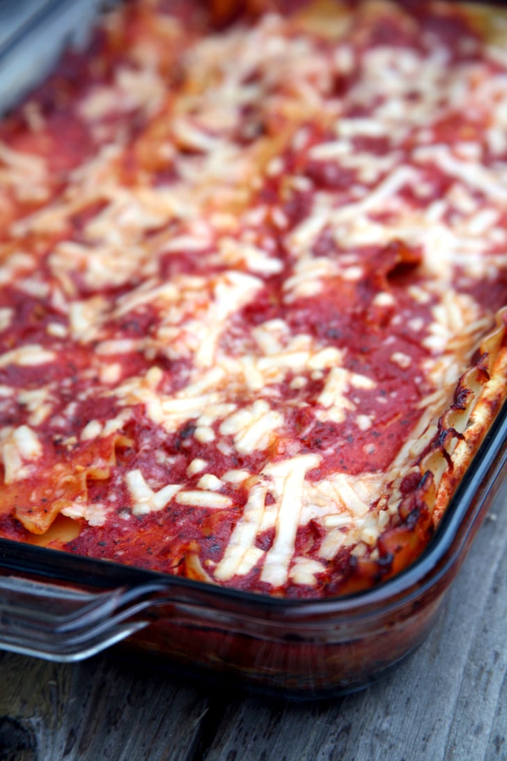 Vegan Tofu Lasagna | Healthy Recipes Using a Food Processor | POPSUGAR ...