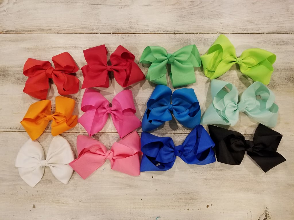 The Various Bow Colors Offered