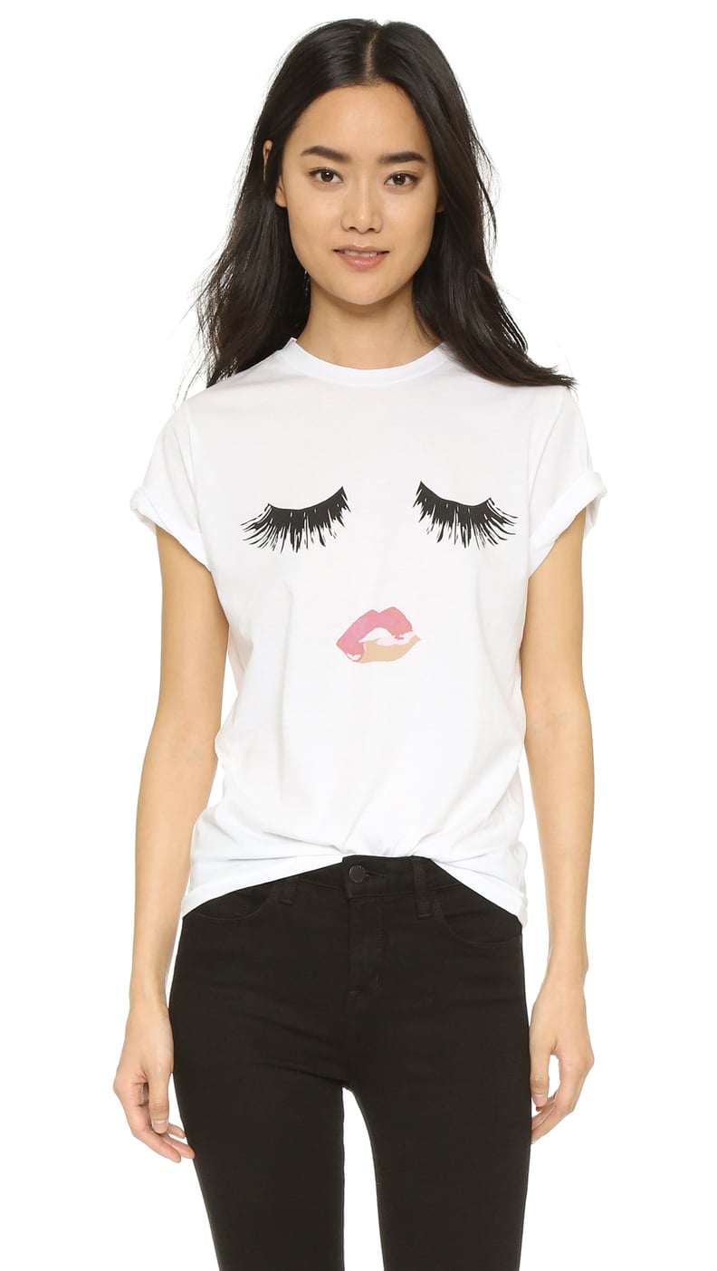 Sincerely Jules Lips & Lashes Tee