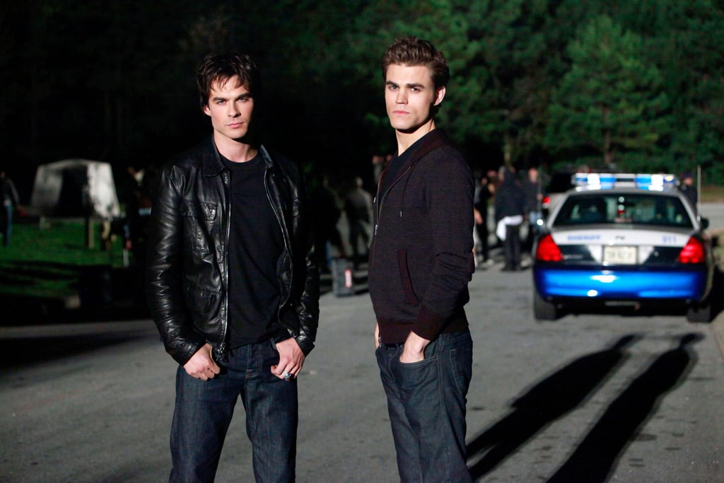 Damon and Stefan Salvatore From The Vampire Diaries