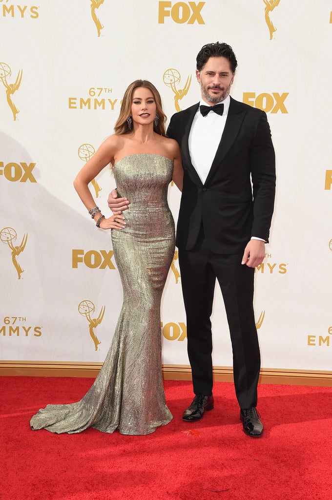 Sofia Vergara and Joe Manganiello at Emmys 2015 | POPSUGAR Celebrity Photo 10