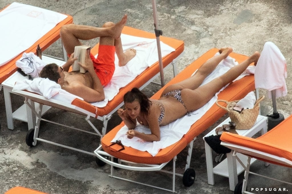 Bradley Cooper and Irina Shayk on the Beach in Italy 2018