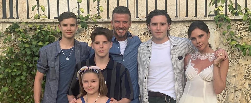 David and Victoria Beckham Family Pictures in Miami 2019