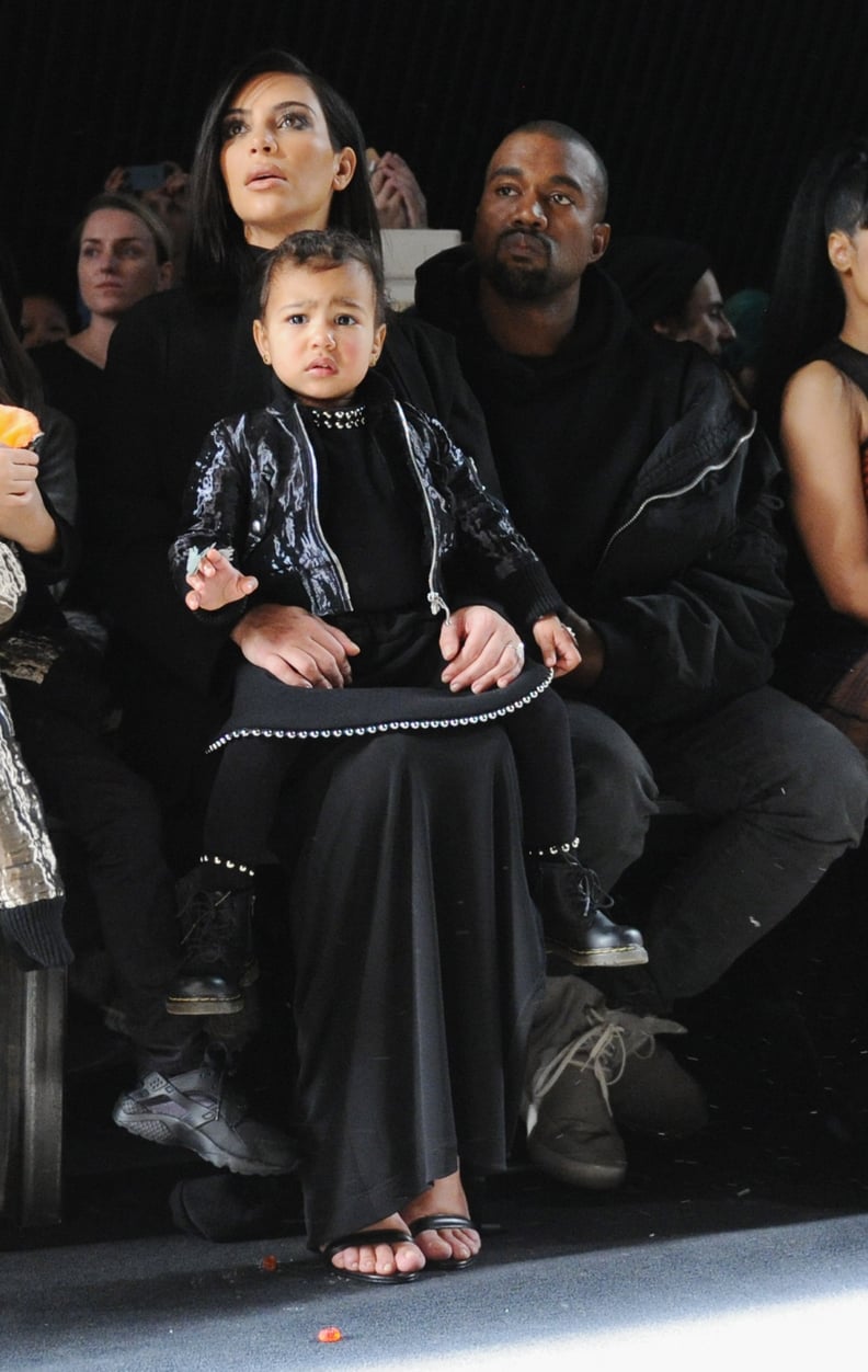 North West Wearing Alexander Wang