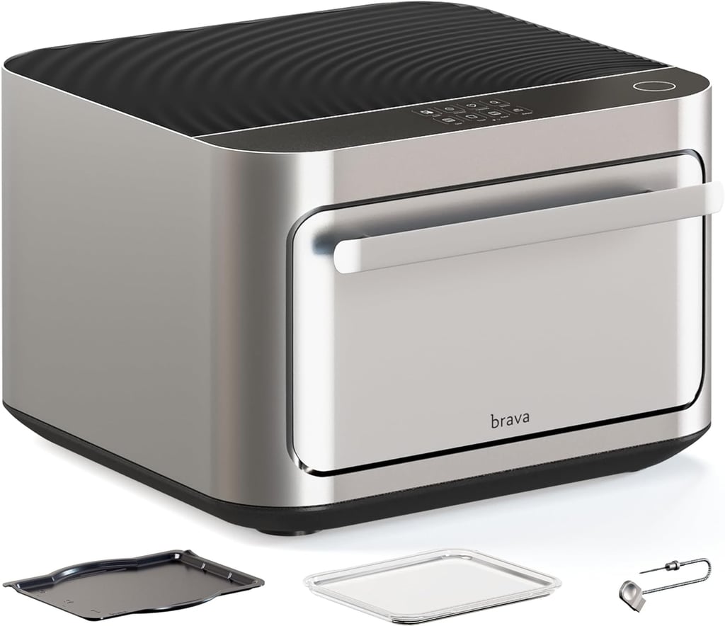 The Brava Starter Set Countertop Oven ($1,295)
If your traditional oven just isn't doing it for you anymore, it might be time to look into a cooking alternative like this countertop oven set. While the product comes at a pretty steep price, it's definitely worth it considering the wide variety of dishes you can make with the appliance (including things like salmon, chicken tenders, and more), and all in a fraction of the time it might take to cook the same meal in a traditional oven. Read our Brava Countertop Oven review to learn more about this editor-loved essential!
Editor Quote: "Although this countertop oven doesn't come cheap, it can help save hundreds of dollars over the course of a few months. I swapped expensive restaurant checks for grocery receipts, meanwhile making me more aware of the ingredients in my food. My diet is more varied, too (I've discovered new recipes and meals, rather than opting to eat the same to-go orders again and again)." — Hilary Sheinbaum, former contributing editor