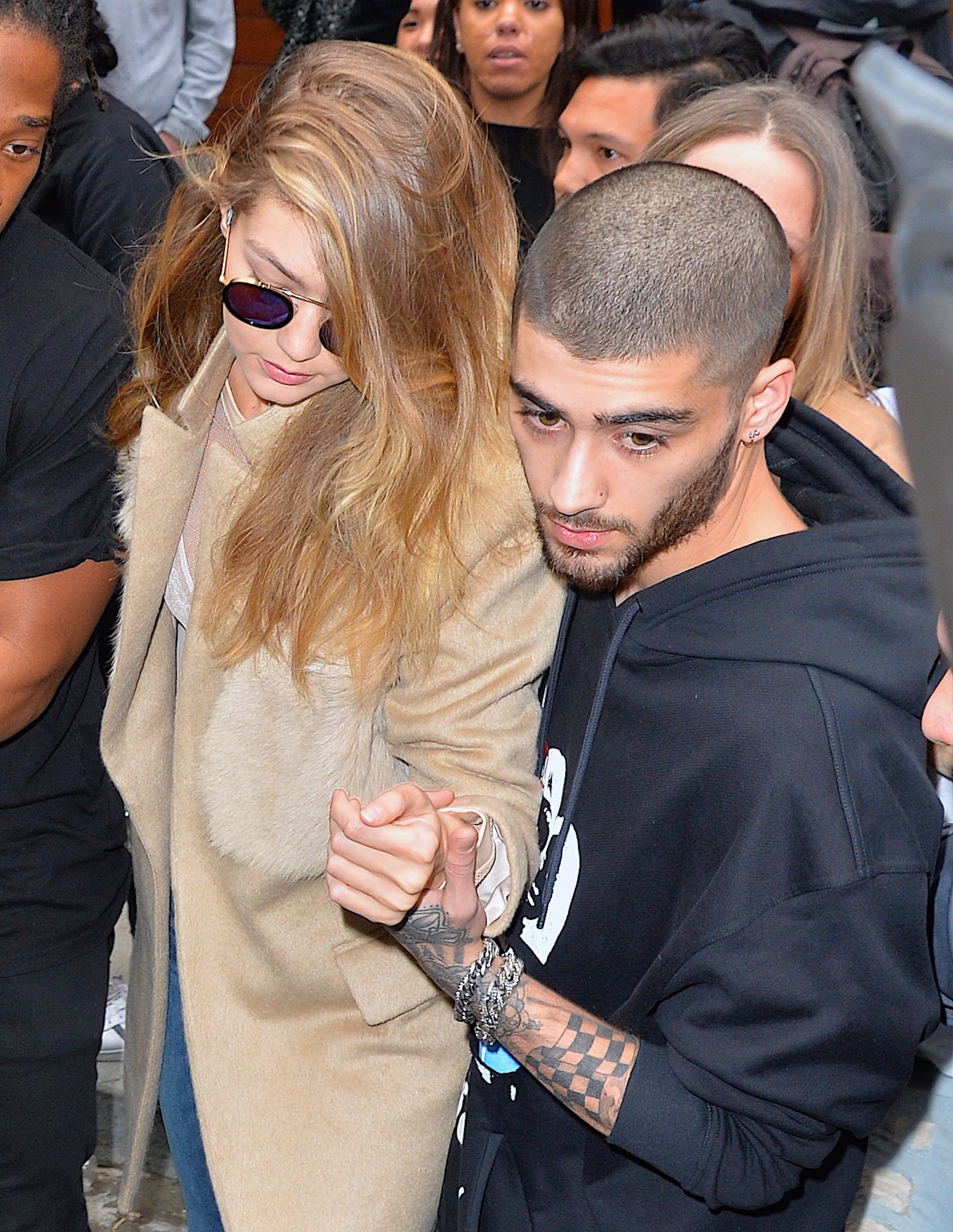 Gigi Hadid And Zayn Malik S Cutest Pictures Popsugar Celebrity