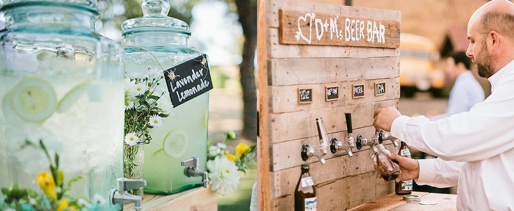 Outdoor Drink Stations For Weddings