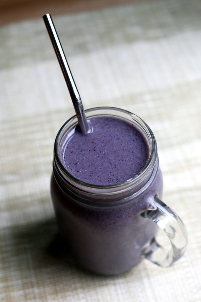 Flat Belly High Protein Smoothie Protein Smoothie Recipes Popsugar Fitness Photo 2 2897