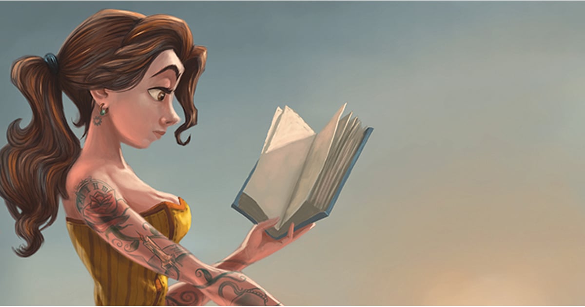 Disney Princesses Getting Tattoos Art Popsugar Love And Sex 