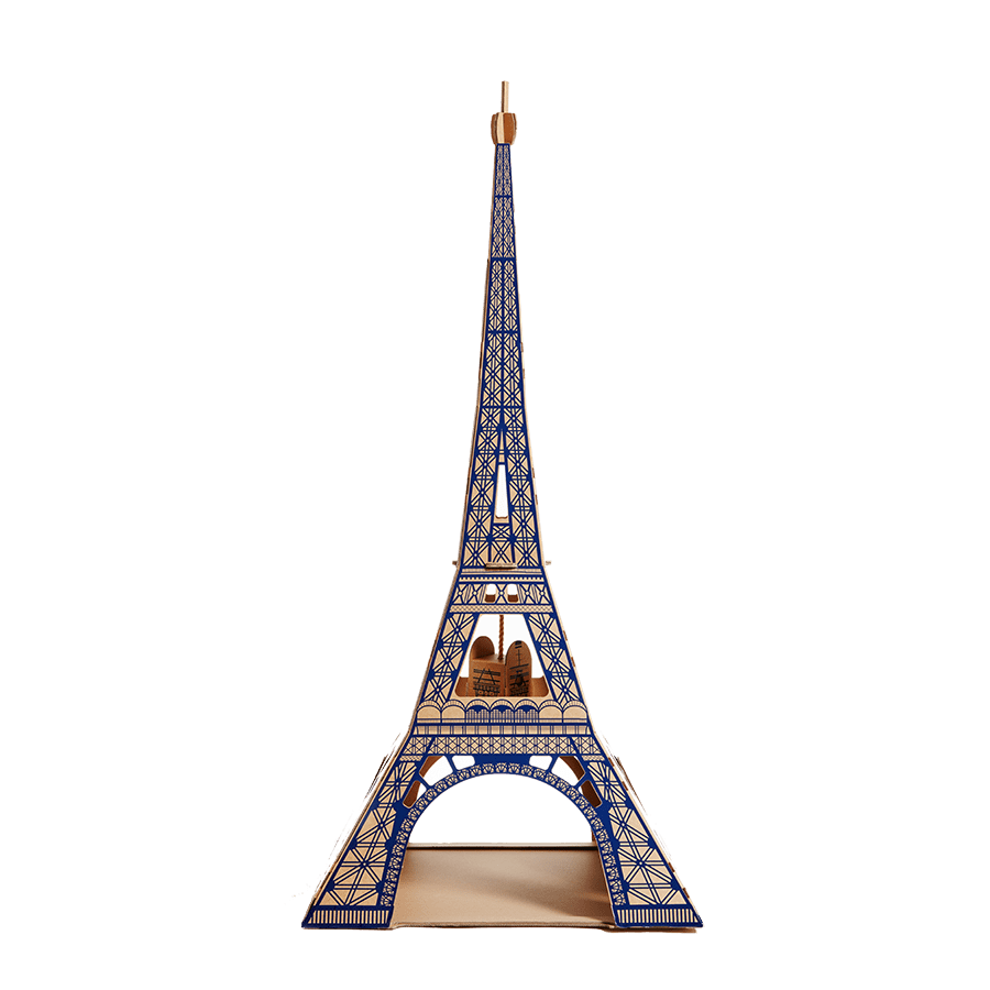 Your cat will flip for this cardboard Eiffel Tower ($45) made from all recycled materials. The maker, Poopy Cat (yes, really), also has other landmarks to choose from if you don't feel your cat is particularly Parisian, and all of them are just as detailed as the next.