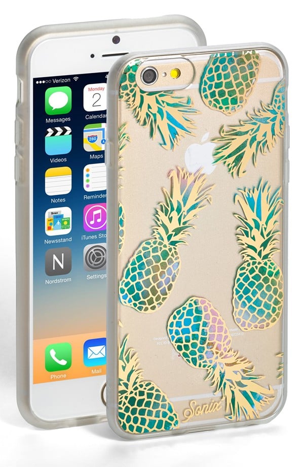 Sonix always has the cutest phone cases, and its new Spring line is no exception. It was hard to choose between the Rosé All Day one and this Liana iPhone 6 case ($40) with a transparent back, but I'll be rocking the pineapple design all season long. Looking for other Spring phone cases? We've got you covered. 
— LM