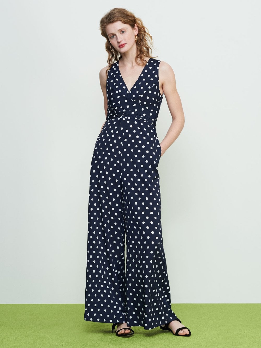 Marks and spencer polka hotsell dot jumpsuit