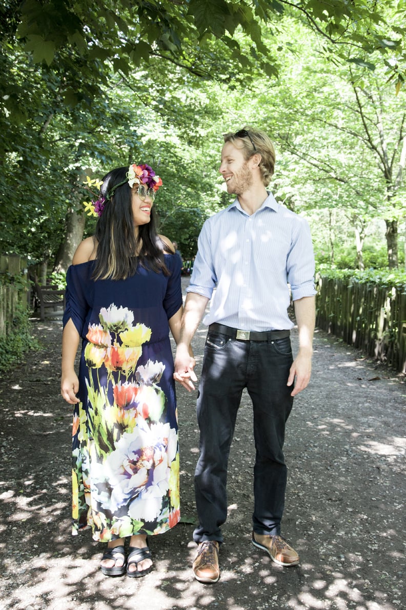 She Even Matched the Crowns to Her Prewedding Photo Shoot Outfits