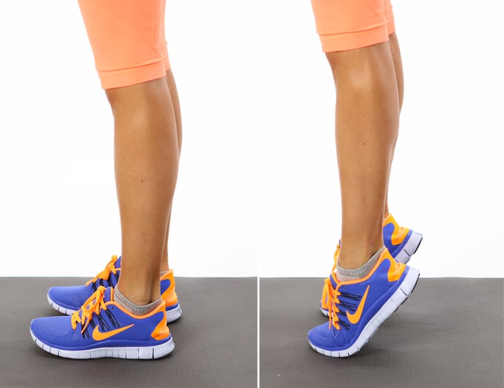 Shin Splints Calf Raises — Basic Best Exercises to Prevent Injury POPSUGAR Fitness Photo 35