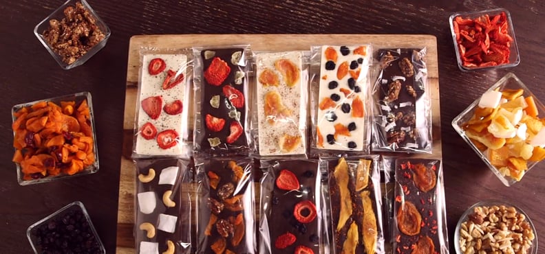 Fruit-Filled Chocolate Bars