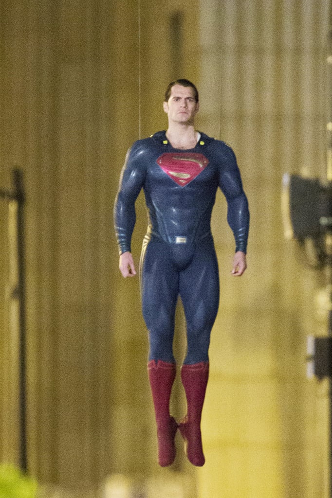 There he is, in all his Superman goodness.