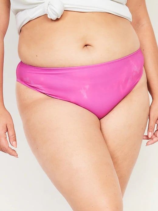 Low-Rise String Bikini Plus-Size Swim Bottoms