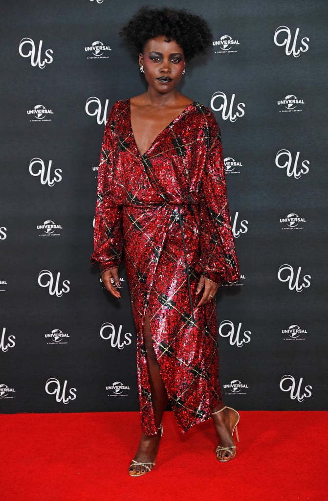 Lupita Nyong'o, Winston Duke at Us Screening in London 2019