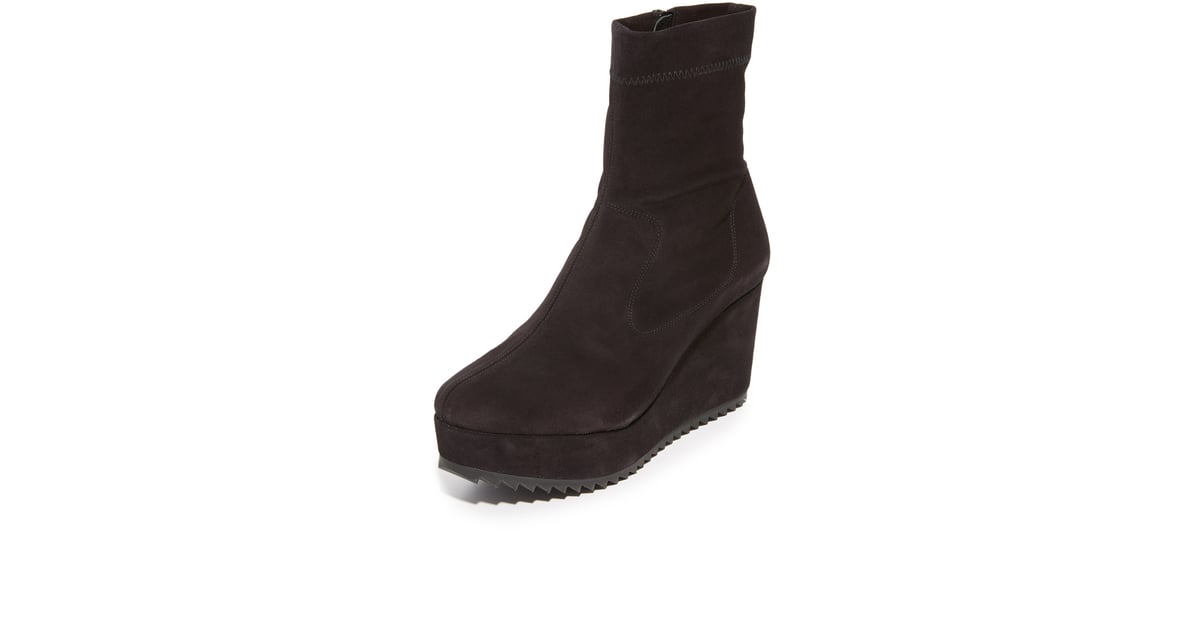 Pedro Garcia Urika Wedge Booties ($585 