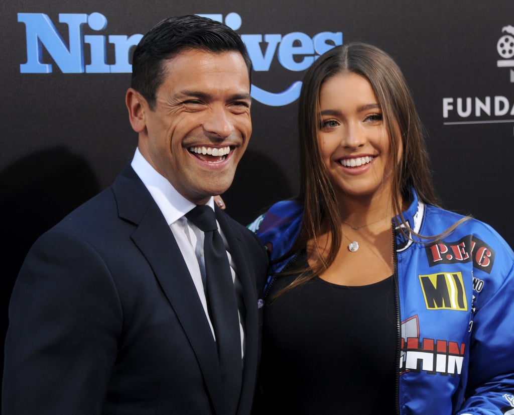 Mark Consuelos and Daughter Lola at Nine Lives Premiere