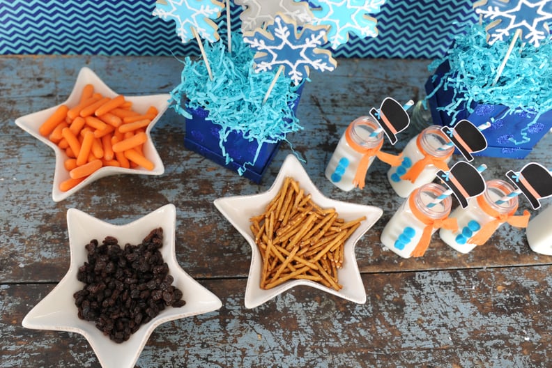 Snowman-Inspired Snacking Dishes