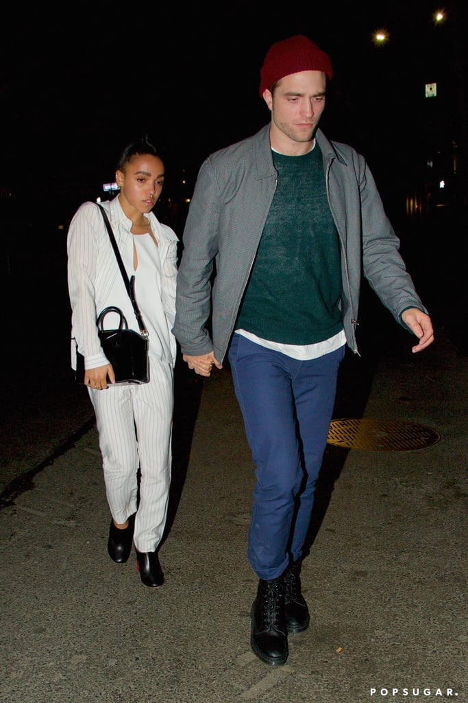 Robert Pattinson and FKA Twigs at JFK | Pictures