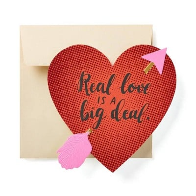 Real Love Is a Big Deal Card