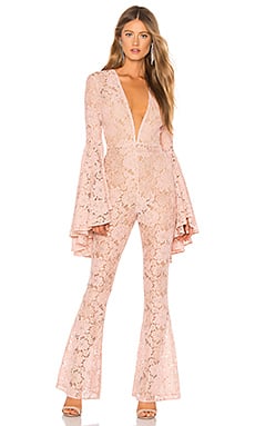 Michael Costello x REVOLVE Beauty Jumpsuit in Blush