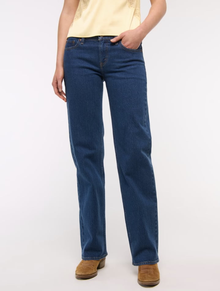 Abercrombie & Fitch Low Rise 90s Relaxed Jean