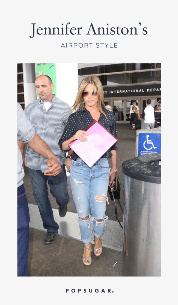 Jennifer Aniston Airport Style