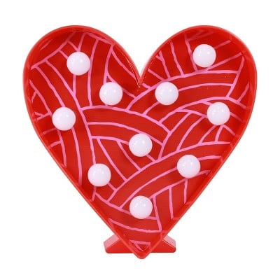 Valentine's Day Red Heart LED Marquee Light