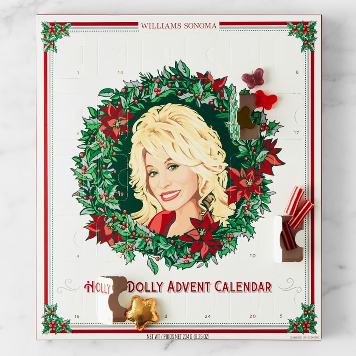 Dolly Parton Advent Calendar at Williams Sonoma POPSUGAR Home