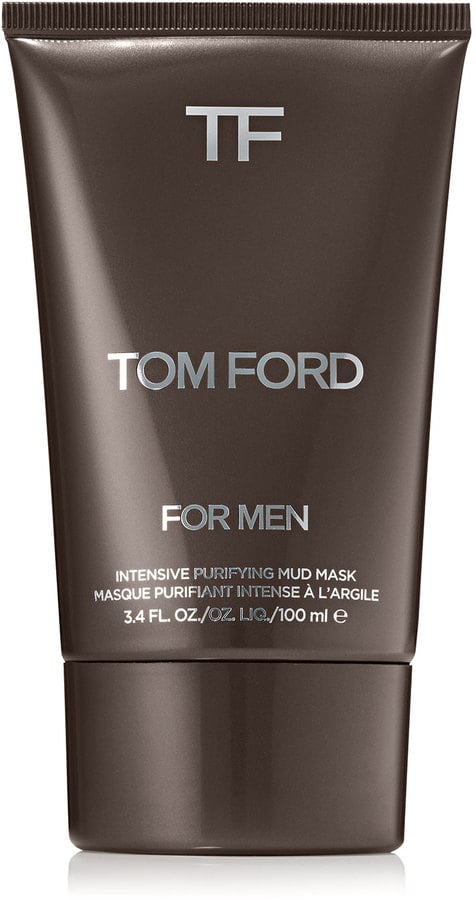 It might be tough to convince your man do a face mask, but if you can get him to try it just once (make it a couple's activity), he will thank you from that day forward. He’ll laugh as he applies the activated charcoal-powered formula, but make sure he leaves it on for the full 20 minutes so it can work to its full potential. When he washes it away and sees how bright and clean his skin looks, he'll remember to keep it close by for weekly use — and thank you for it every single time.
Tom Ford Intensive Purifying Mud Mask ($60)