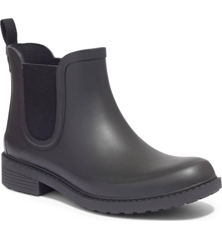 简短的雨靴:Madewell切尔西防水雨鞋