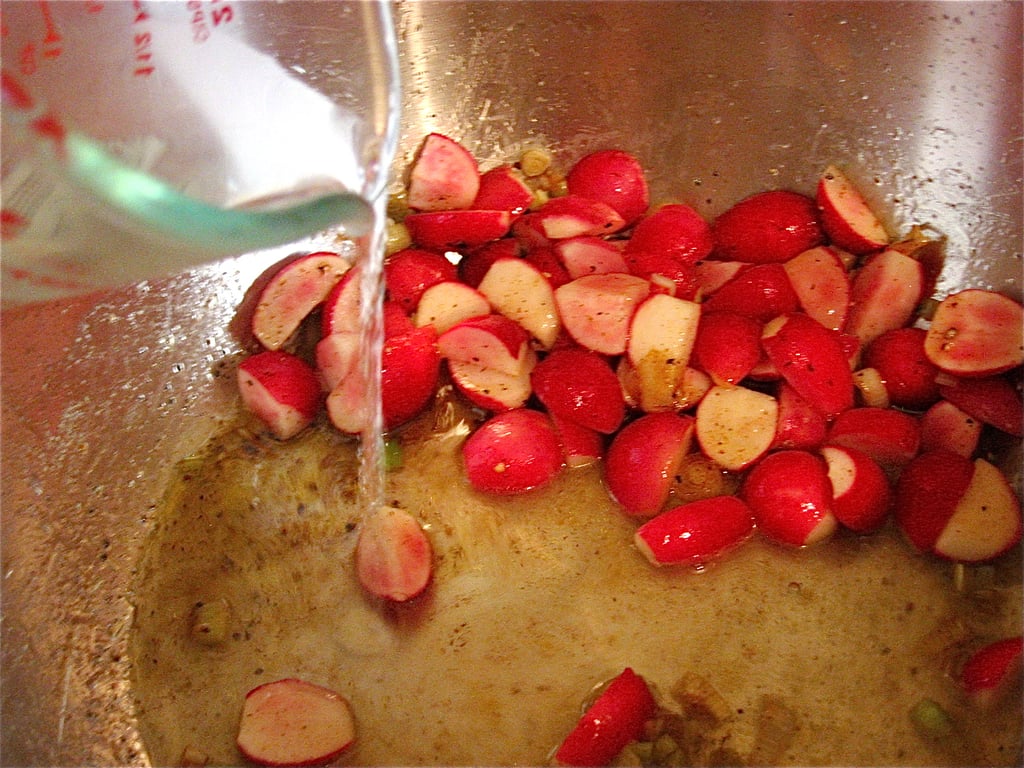 Butter-Braised Radishes