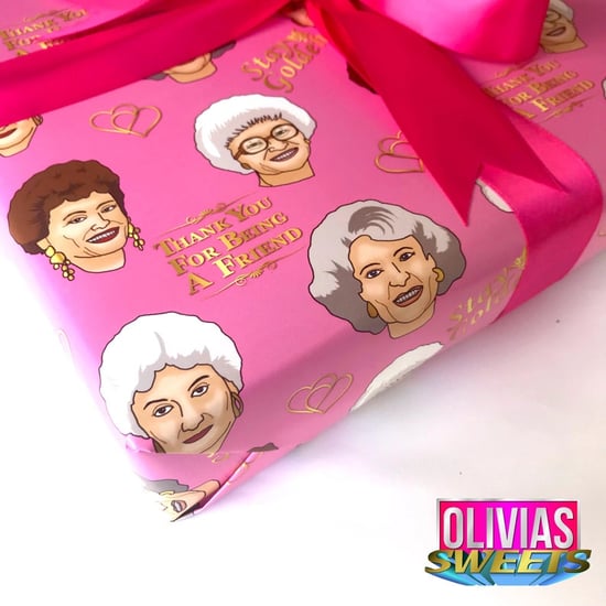 This Golden Girls Wrapping Paper Features All 4 Icons