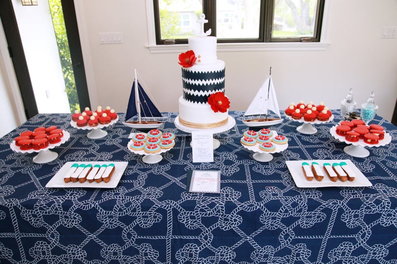 "Ahoy!" A Nautical Dessert Table