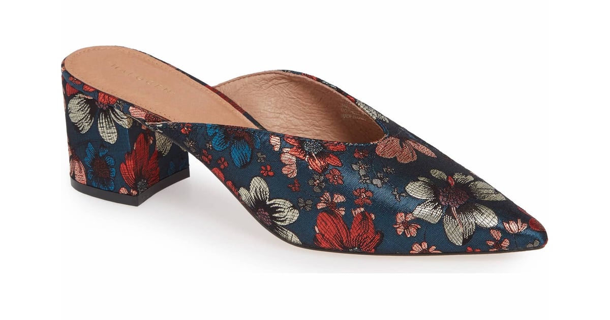 Halogen discount white mules