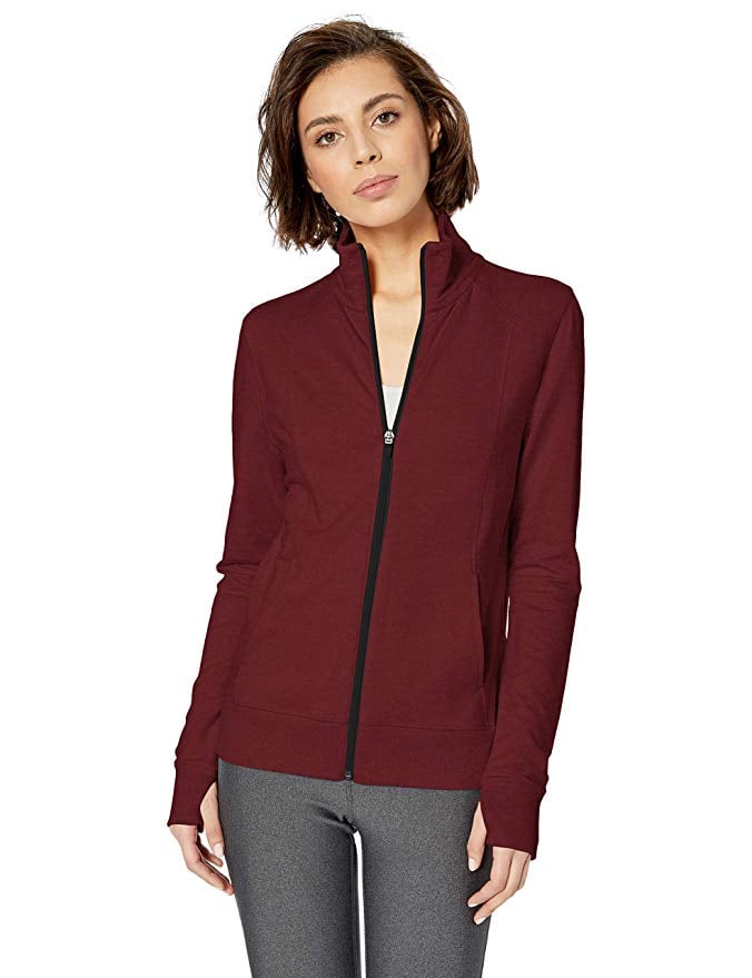 Amazon Essentials Studio Terry Long-Sleeved Full-Zip Jacket | Cute ...