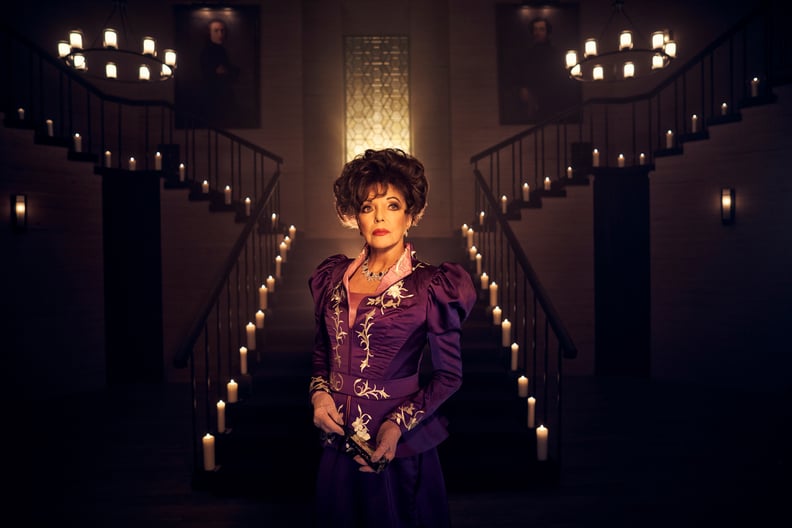 AMERICAN HORROR STORY: APOCALYPSE, Joan Collins, (Season 8, 2018). photo: Kurt Iswarienko / FX / courtesy Everett Collection