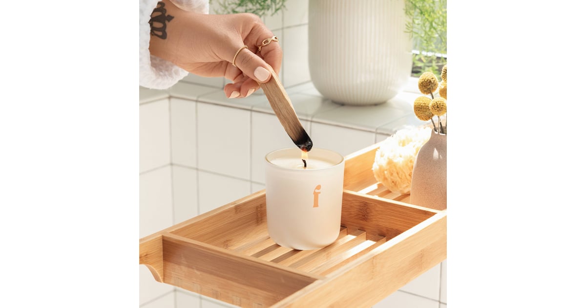 A Warm Candle Being Frenshe Reset Candle in Cashmere Vanilla Being