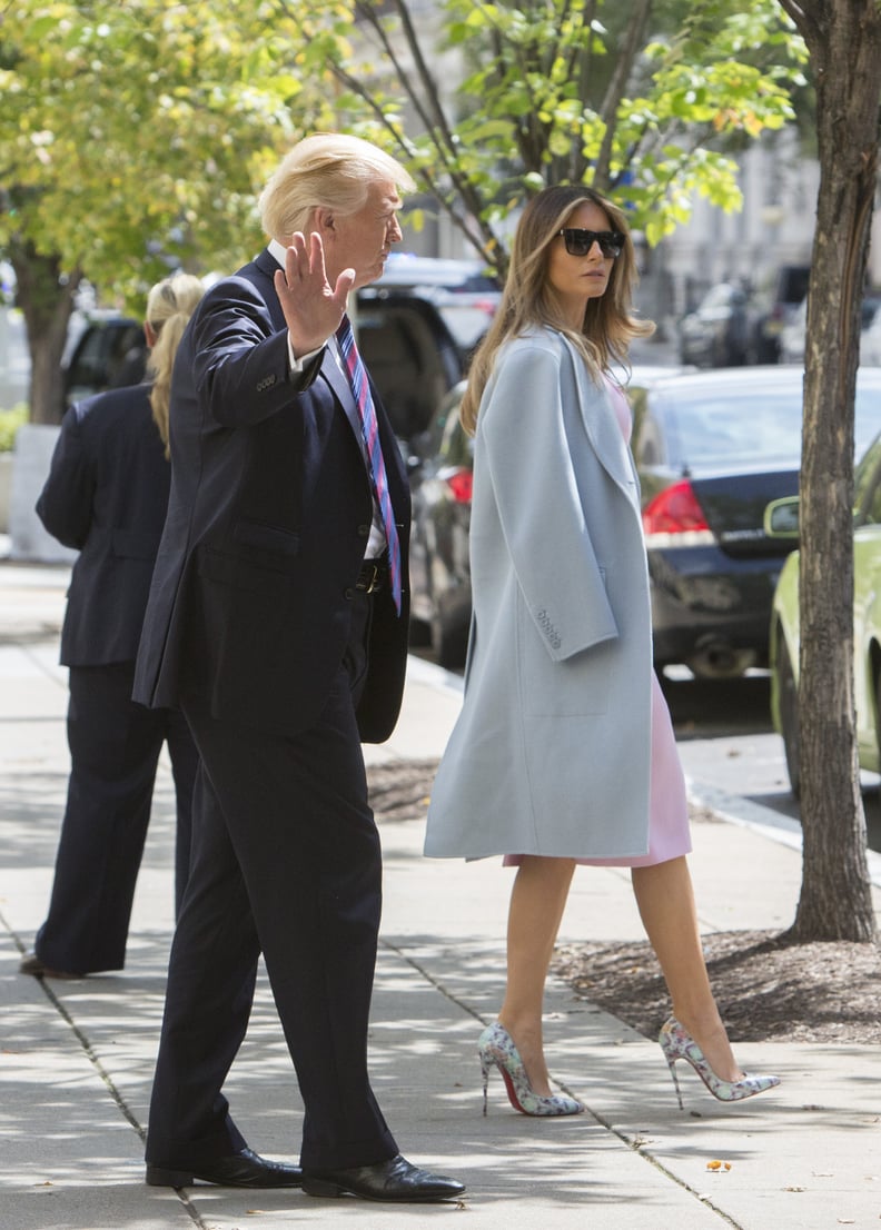 Melania's Christian Louboutin So Kate Heels