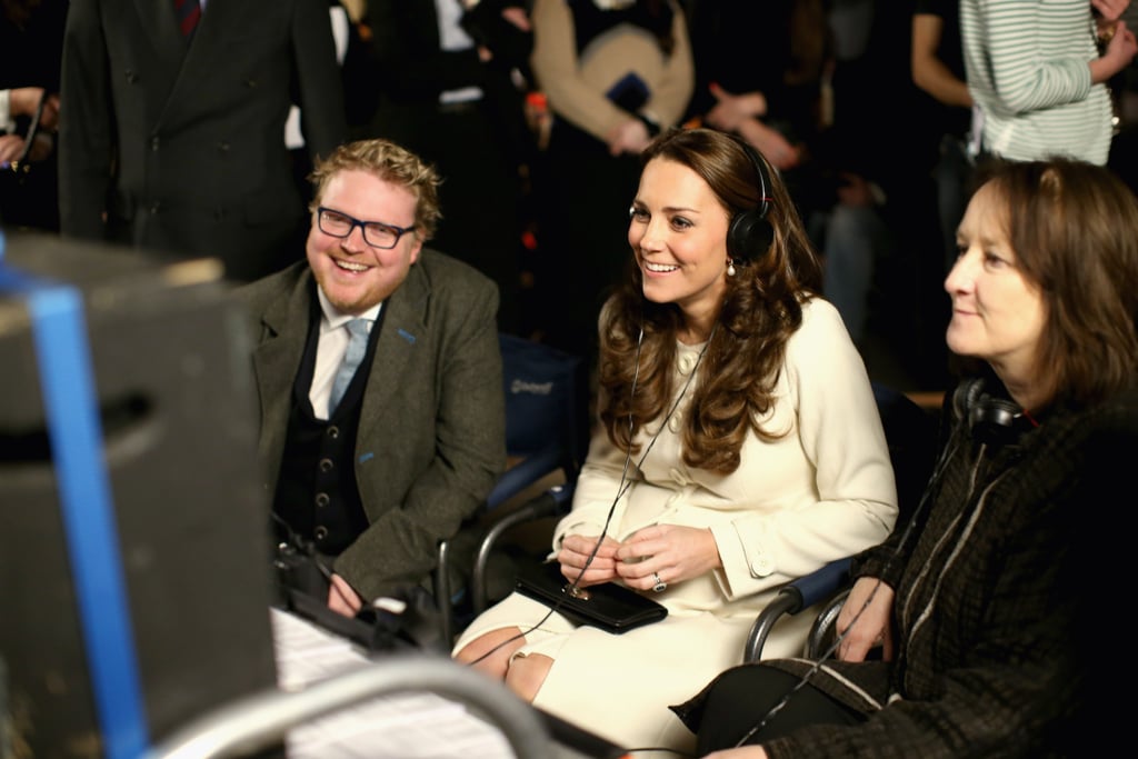 Kate Middleton Visits the Downton Abbey Set